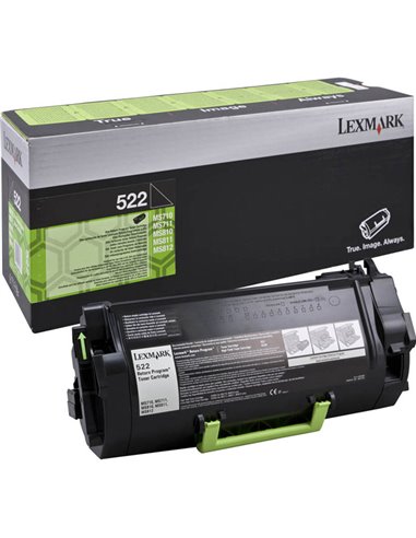 TONER 522 RETURN PROGRAM CAPACITA' STANDARD 52D2000 LEXMARK BPD TONER PER LASER