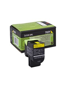 TONER 702Y RETURN PROGRAM GIALLO CAPACITA' STANDARD 70C20Y0 LEXMARK BPD TONER PER LASER