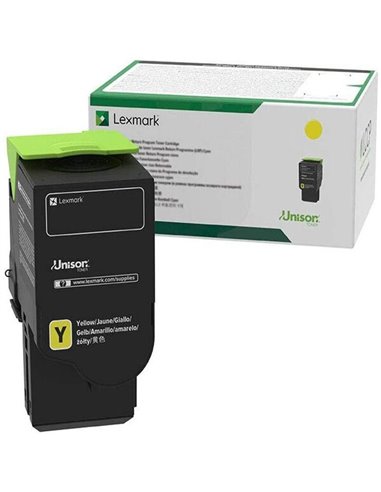 Cartuccia Lexmark 78C20Y0 Giallo 1.400 pag 78C20Y0 LEXMARK TONER NON RETURN