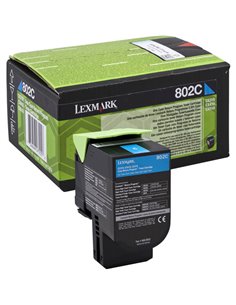 TONER 802C CIANO RETURN PROGRAM 80C20C0 LEXMARK BPD TONER PER LASER