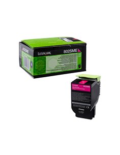 TONER CORPORATE 80C2SME MAGENTA RESA STANDARD 80C2SME LEXMARK PRODOTTI CORPORATE