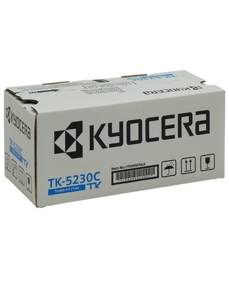 TONER CIANO PER ECOSYS P5021CDN-CDW/M5521 CDN-CDW _2.200 PAG 1T02R9CNL0 KYOCERA KYOCERA - PRODOTTI DI CONSUMO