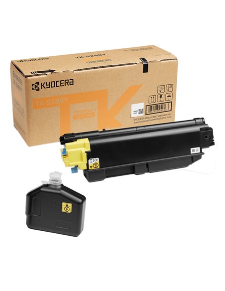 TONER KIT GIALLO PER ECOSYS M6635CIDN-P6235CDN 11.000PAG 1T02TWANL0 KYOCERA KYOCERA - PRODOTTI DI CONSUMO