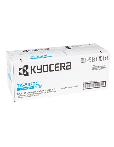 Kyocera Toner Ciano TK-5370_5.000 pag 1T02YJCNL0 KYOCERA KYOCERA - PRODOTTI DI CONSUMO