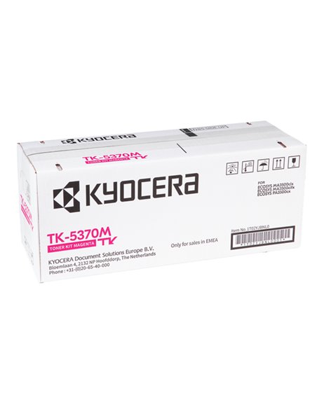Kyocera Toner Magenta TK-5370_5.000 pag 1T02YJBNL0 KYOCERA KYOCERA - PRODOTTI DI CONSUMO