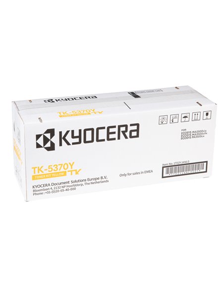Kyocera Toner Giallo TK-5370_5.000 pag 1T02YJANL0 KYOCERA KYOCERA - PRODOTTI DI CONSUMO