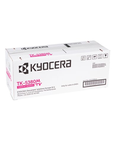 Kyocera Toner Magenta TK-5380_10.000 pag 1T02Z0BNL0 KYOCERA KYOCERA - PRODOTTI DI CONSUMO