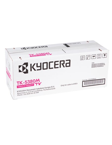 Kyocera Toner Magenta TK-5380_10.000 pag 1T02Z0BNL0 KYOCERA KYOCERA - PRODOTTI DI CONSUMO