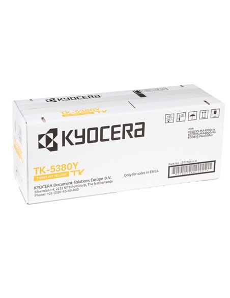 Kyocera Toner Giallo TK-5380_10.000 pag 1T02Z0ANL0 KYOCERA KYOCERA - PRODOTTI DI CONSUMO