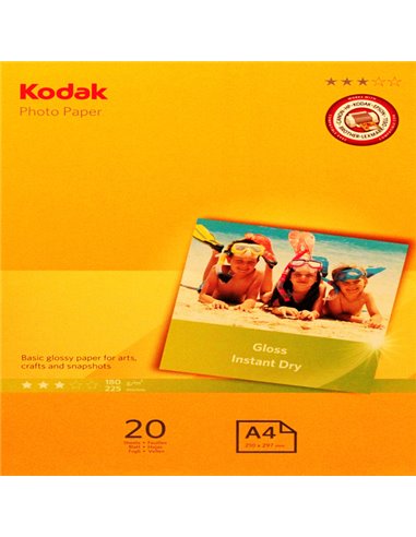 Kodak Photo Gloss 180gr A4 -20 fogli 5740-512 KODAK INKJET