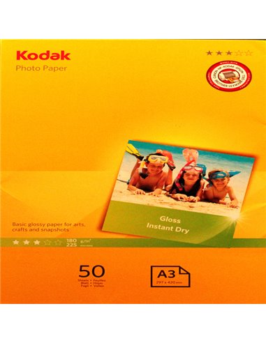 Kodak Photo Gloss 180gr A3 -50fogli 5740-550 KODAK INKJET