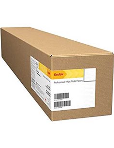 Kodak Rotolo Carta Fotografica plotter inkjet Lustre 406mm30.5mt -255gr KPRO16L KODAK BIANCA