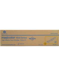 TONER GIALLO MAGIC COLOR 1650EN ALTA CAPACITA' A0V306H KONICA-MINOLTA TONER PER FOTOCOPIATORI