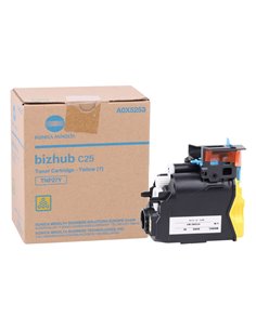 TONER GIALLO BIZHUB C25 TNP-27Y A0X5253 KONICA-MINOLTA TONER PER FOTOCOPIATORI
