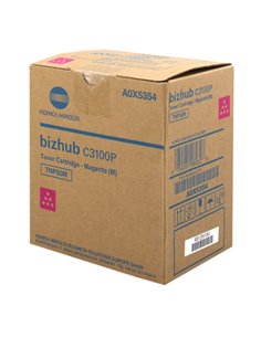 TONER KONICAMINOLTA TNP-50M MAGENTA PER BIZHUB C3100P A0X5354 KONICA-MINOLTA TONER PER FOTOCOPIATORI