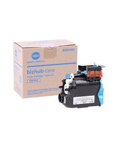 TONER CIANO TNP-51C PER BIZHUB C3110 (5.000 PAGINE) A0X5455 KONICA-MINOLTA TONER PER FOTOCOPIATORI