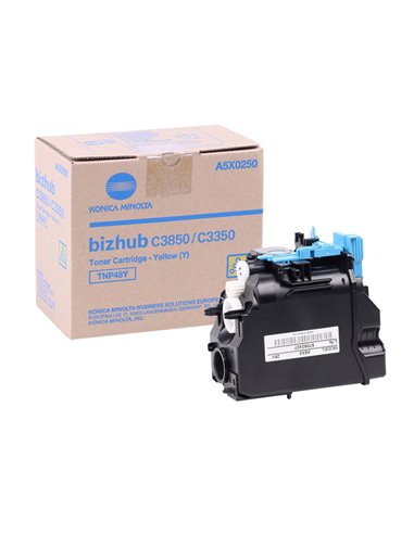 TONER KONICAMINOLTA TNP-48 GIALLO PER BIZHUB C3350/3850 A5X0250
