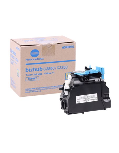 TONER KONICAMINOLTA TNP-48 GIALLO PER BIZHUB C3350/3850 A5X0250