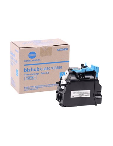 TONER KONICAMINOLTA TNP-48 CIANO PER BIZHUB C3350/3850 A5X0450