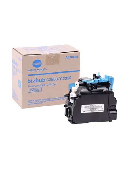 TONER KONICAMINOLTA TNP-48 CIANO PER BIZHUB C3350/3850 A5X0450