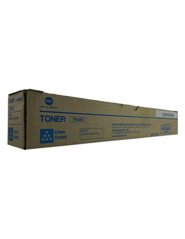 Konika Minolta Toner Ciano TN-328C AAV8450 KONICA-MINOLTA TONER PER LASER