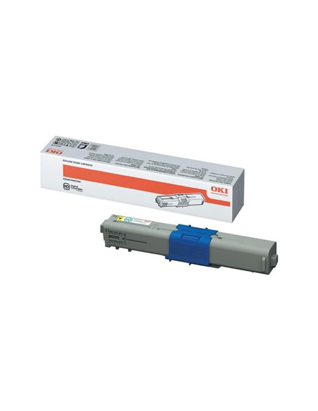 TONER GIALLO C300 C500 CAPACITA' STANDARD 44469704 OKI PRODOTTI PER LASER