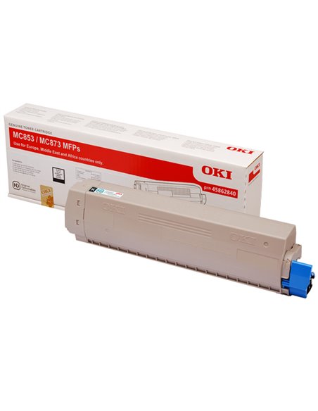TONER NERO MC853/873 45862840 OKI PRODOTTI PER LASER