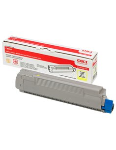 TONER GIALLO C8600 43487709