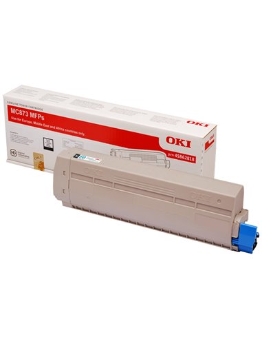TONER NERO MC873 45862818 OKI PRODOTTI PER LASER