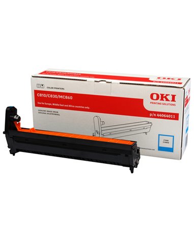 DRUM CIANO C-810 C-830 MC861 MC851 44064011 OKI PRODOTTI PER LASER