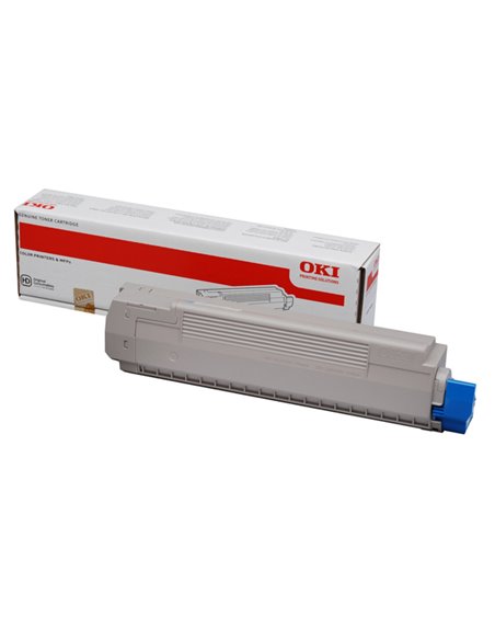 TONER CIANO MC861 MC851 CAPACITA' STANDARD 44059167 OKI PRODOTTI PER LASER
