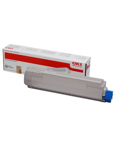 TONER GIALLO MC861 MC851 CAPACITA' STANDARD 44059165 OKI PRODOTTI PER LASER