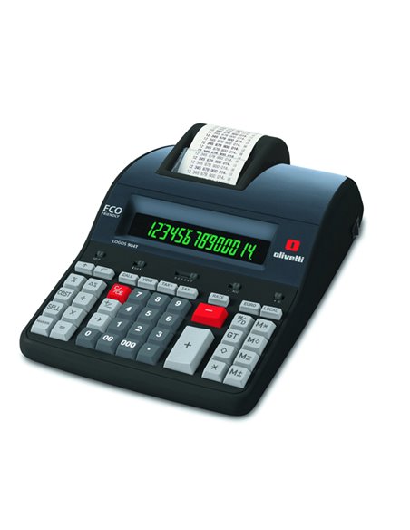 CALCOLATRICE SCRIVENTE E PROFESSIONALE LOGOS 904T B5896 OLIVETTI DA TAVOLO SCRIVENTI