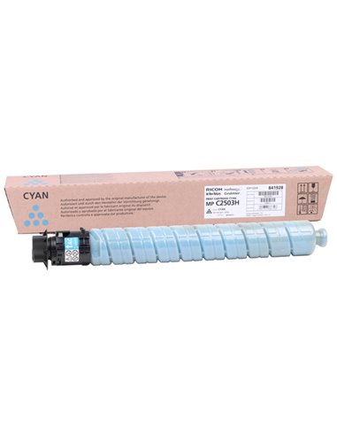 TONER CIANO ALTA CAP MPC2003 - MPC2503 841928 841928 RICOH TONER FOTOCOPIATORI