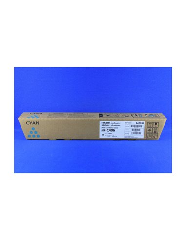 TONER CIANO PER MP C306/C406 -5.000 PAG 842096 RICOH TONER FOTOCOPIATORI