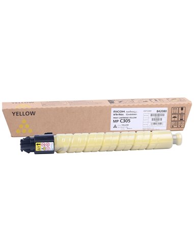 TONER GIALLO PER C305SP/SPF 842080 842080 RICOH TONER FOTOCOPIATORI