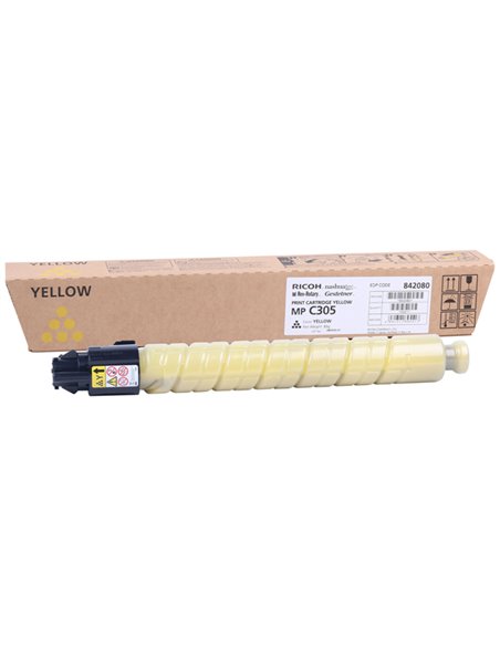 TONER GIALLO PER C305SP/SPF 842080 842080 RICOH TONER FOTOCOPIATORI