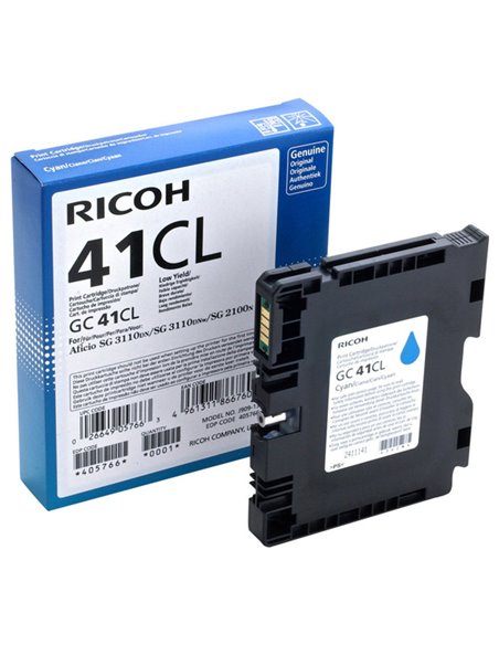 CARTUCCIA INK CIANO PER SG2100N SG3110DN/DNW 405766 405766 RICOH TONER FOTOCOPIATORI