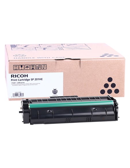 TONER NERO SP201N - SP204SN - SP204SFN 407254 TYPE SP201HE ALTA CAPACITA' 4072 407254 RICOH TONER FOTOCOPIATORI