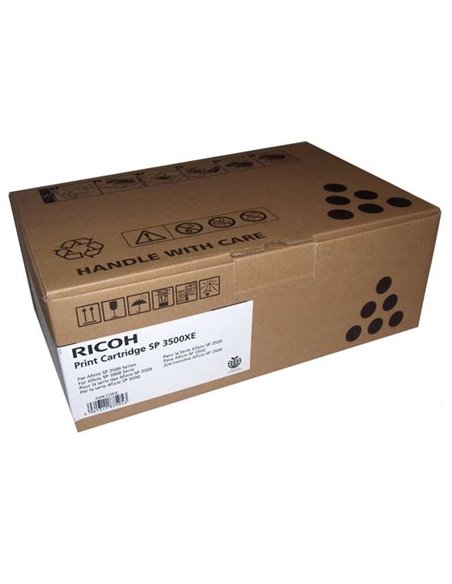 TONER ALL IN ONE NERO TYPE SP3500XE LUNGA DURATA 407646 407646 RICOH TONER FOTOCOPIATORI