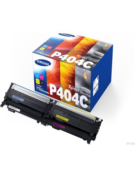 Hp/Samsung Toner Nero/Ciano/Magenta/Giallo CLT-P404C 4 - pacco da 4 SU365A SAMSUNG PRODOTTI VARI