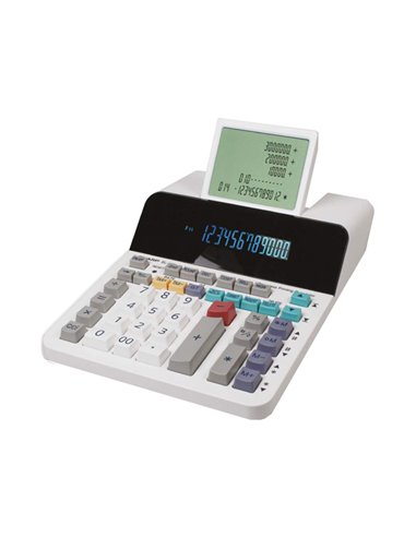 Calcolatrice da tavolo EL 1901 A 12 CIFRE DISPLAY LCD A 5 RIGHE EL1901 SHARP DA TAVOLO SCRIVENTI
