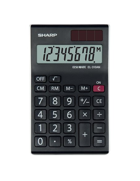 CALCOLATRICE DA TAVOLO EL310ANWH EL310ANWH SHARP DA TAVOLO