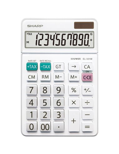 CALCOLATRICE DA TAVOLO EL331WB EL331WB SHARP SCIENTIFICHE-GRAFICHE