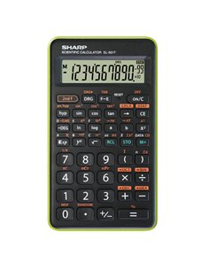 CALCOLATRICE SCIENTIFICA EL 501TB SHARP VERDE EL501TBGR VERDE SHARP SCIENTIFICHE-GRAFICHE