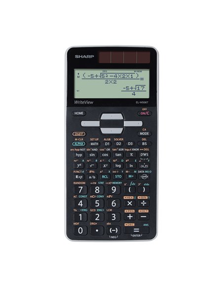 Sharp Calcolatrice Scientifica EL-W506T-Argento ELW506TBSL SHARP SCIENTIFICHE-GRAFICHE