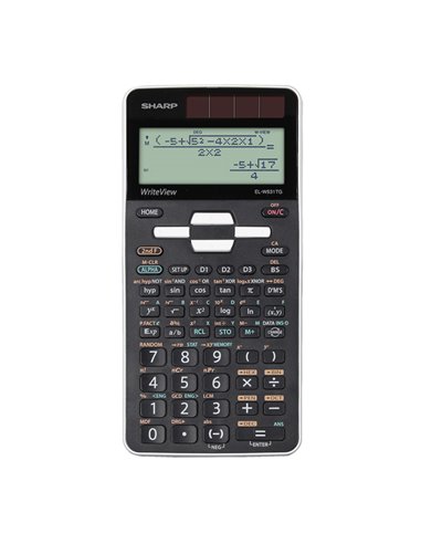 Sharp Calcolatrice Scientifica EL-W531TG-Bianco ELW531TGBWH SHARP SCIENTIFICHE-GRAFICHE