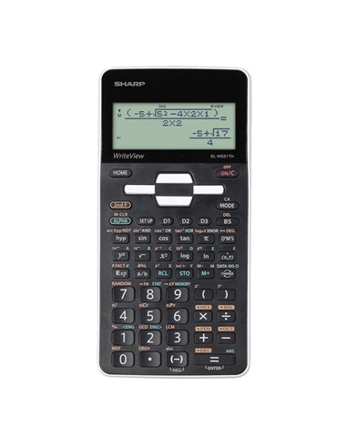 Sharp Calcolatrice Scientifica EL-W531TH-Bianco ELW531THWH SHARP SCIENTIFICHE-GRAFICHE