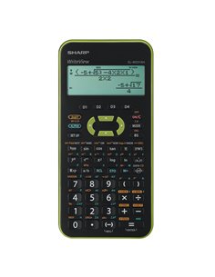 Sharp Calcolatrice Scientifica EL-W531XH-Verde ELW531XHGR SHARP SCIENTIFICHE-GRAFICHE