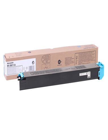 TONER CIANO PER MX-2610N / MX-3110N / MX-3610N MX36GTCA SHARP TONER FOTOCOPIATORI